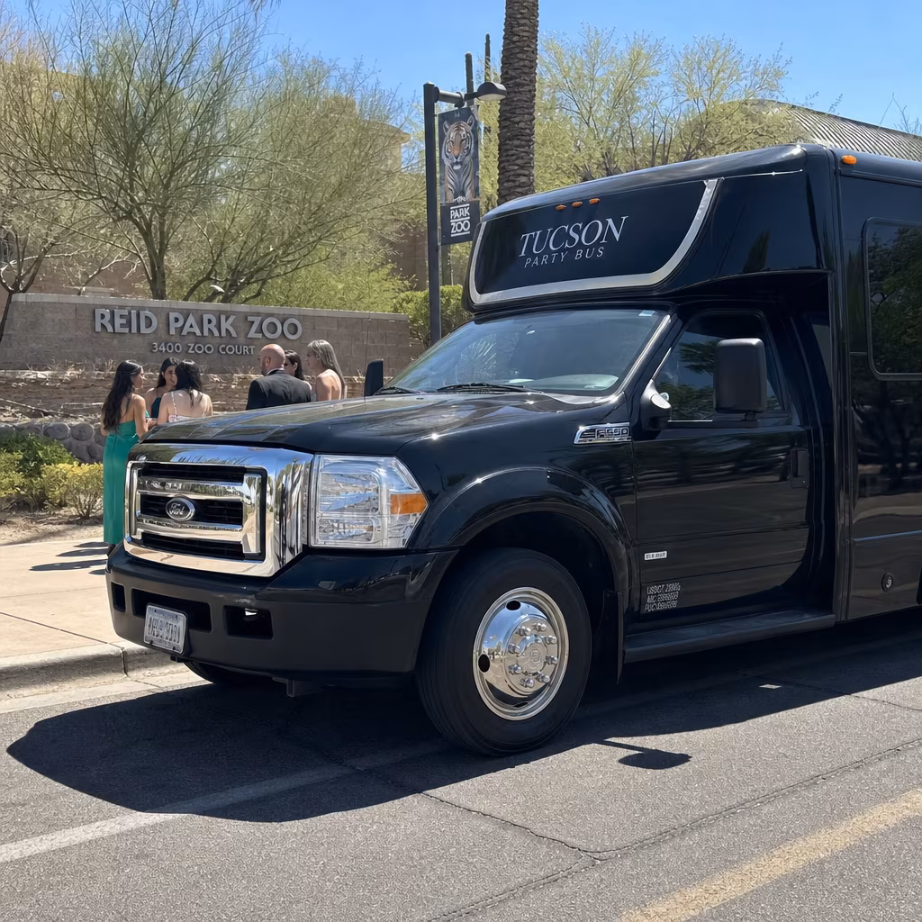 Rent a Bus to Reid Park Zoo