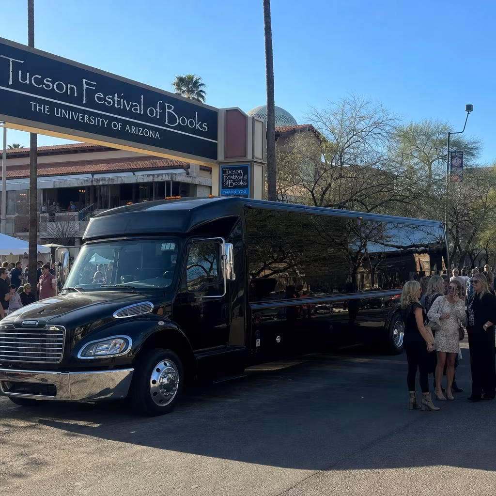 The Complete Guide to Group Bus Transportation for the Tucson Festival of Books