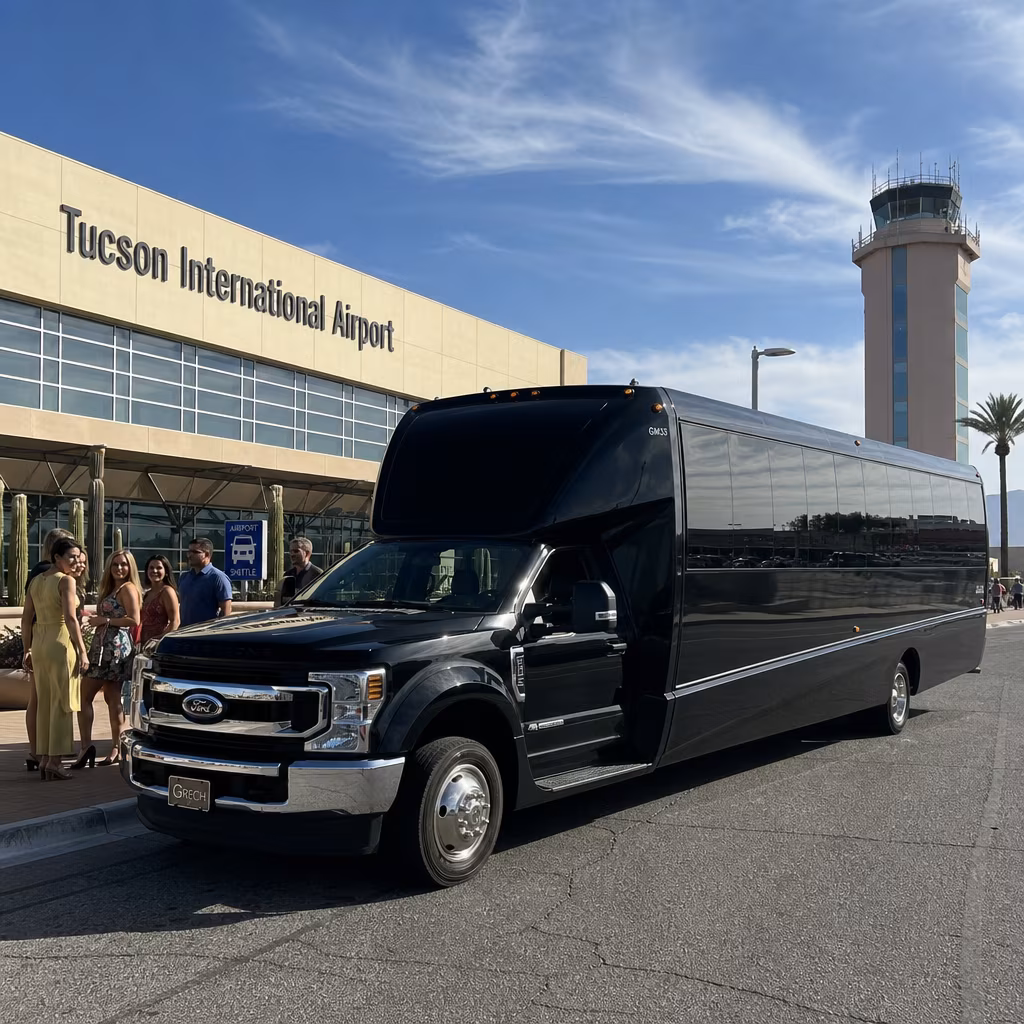 Rent a Bus to Tucson International Airport (TUS)
