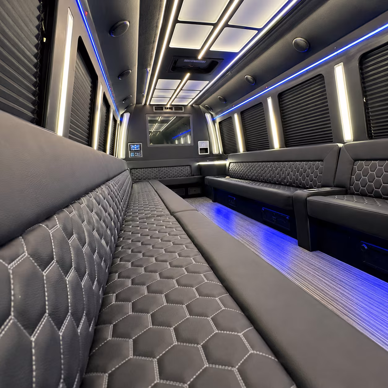 minibus interior