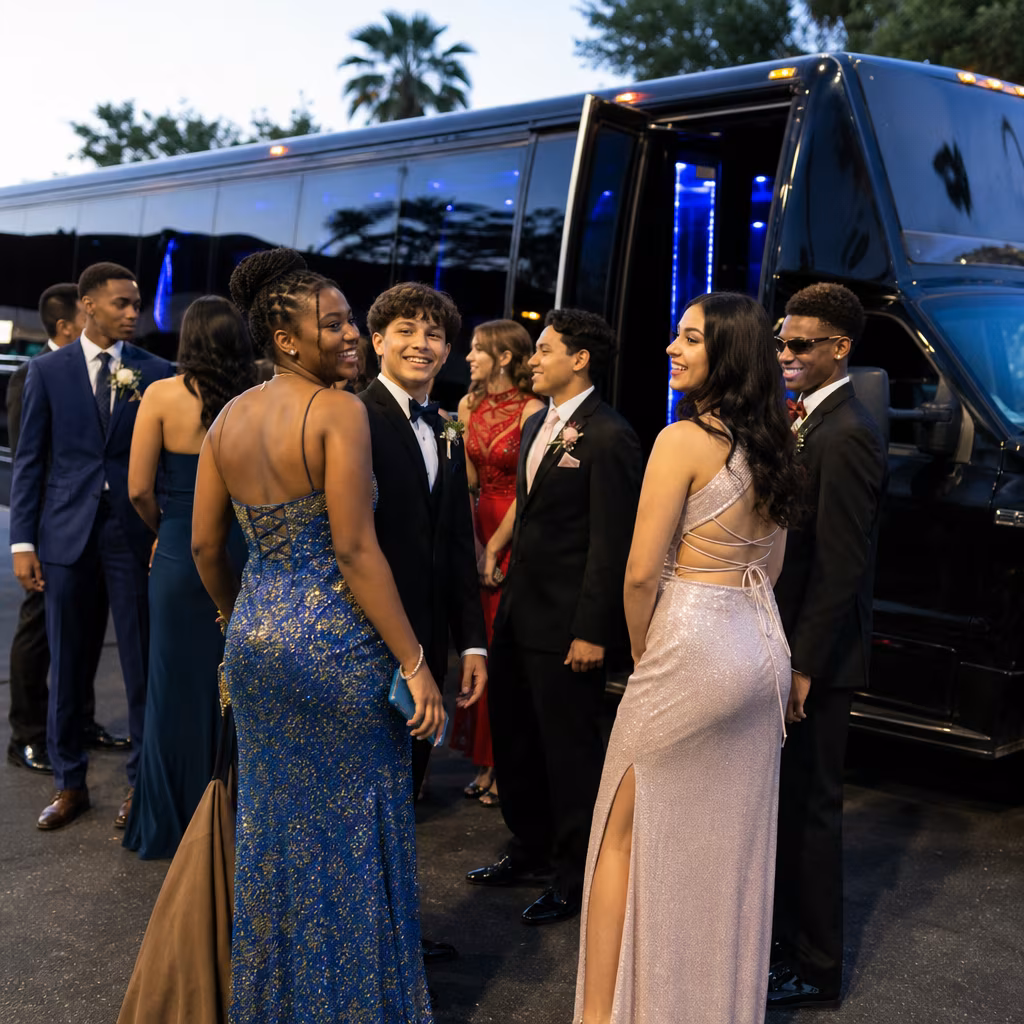 Casas Adobes Prom Party Bus Rental