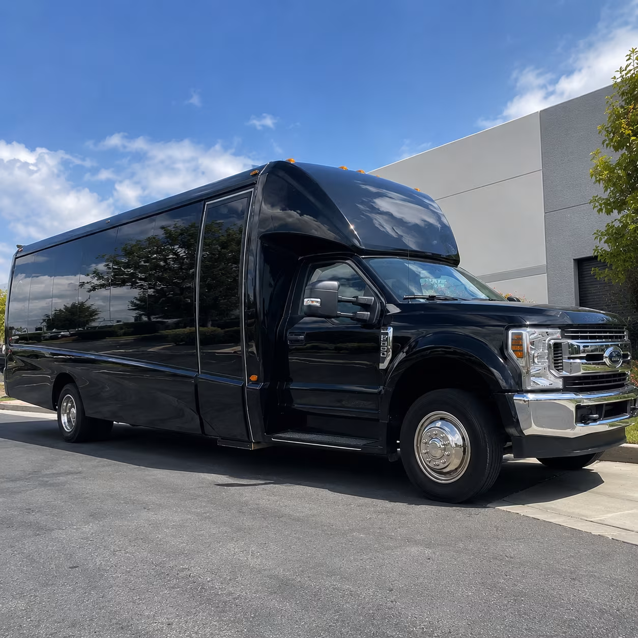 Tucson Airport Shuttle & Transportation party bus exterior