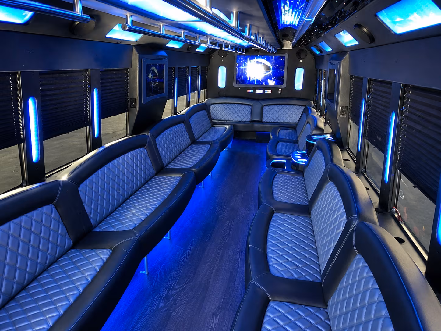 Tucson Bachelor & Bachelorette Transportation party bus exterior