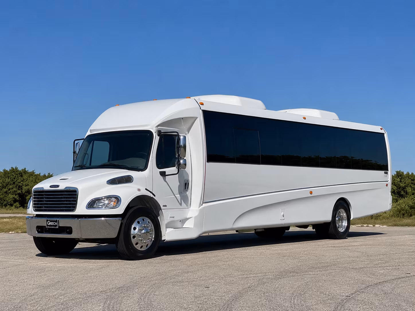 Tucson Birthday, Sweet 16, & Quinceañera Transportation party bus exterior