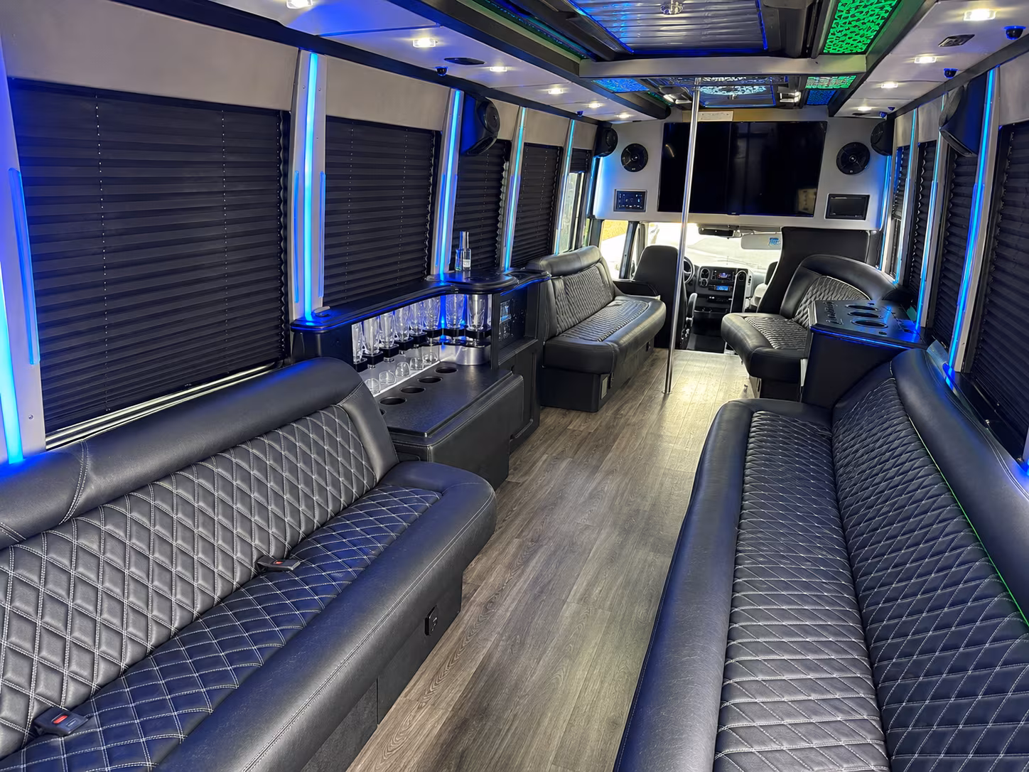 Tucson Concert & Music Festival Transportation onboard seating