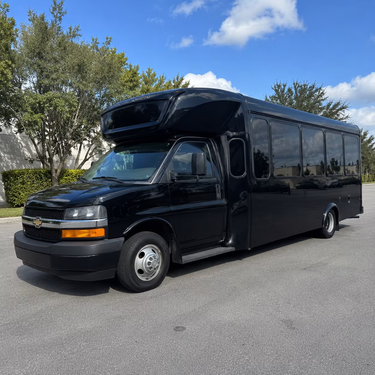 Tucson Private Event Transportation party bus exterior