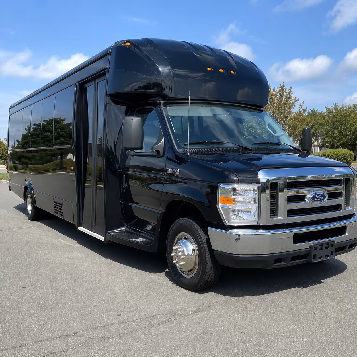 Tucson Prom & Homecoming Transportation party bus exterior