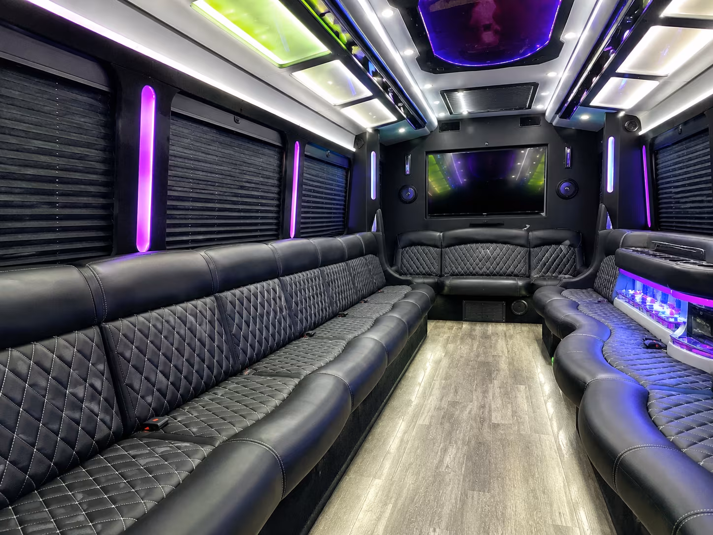 Tucson Prom & Homecoming Transportation party bus exterior