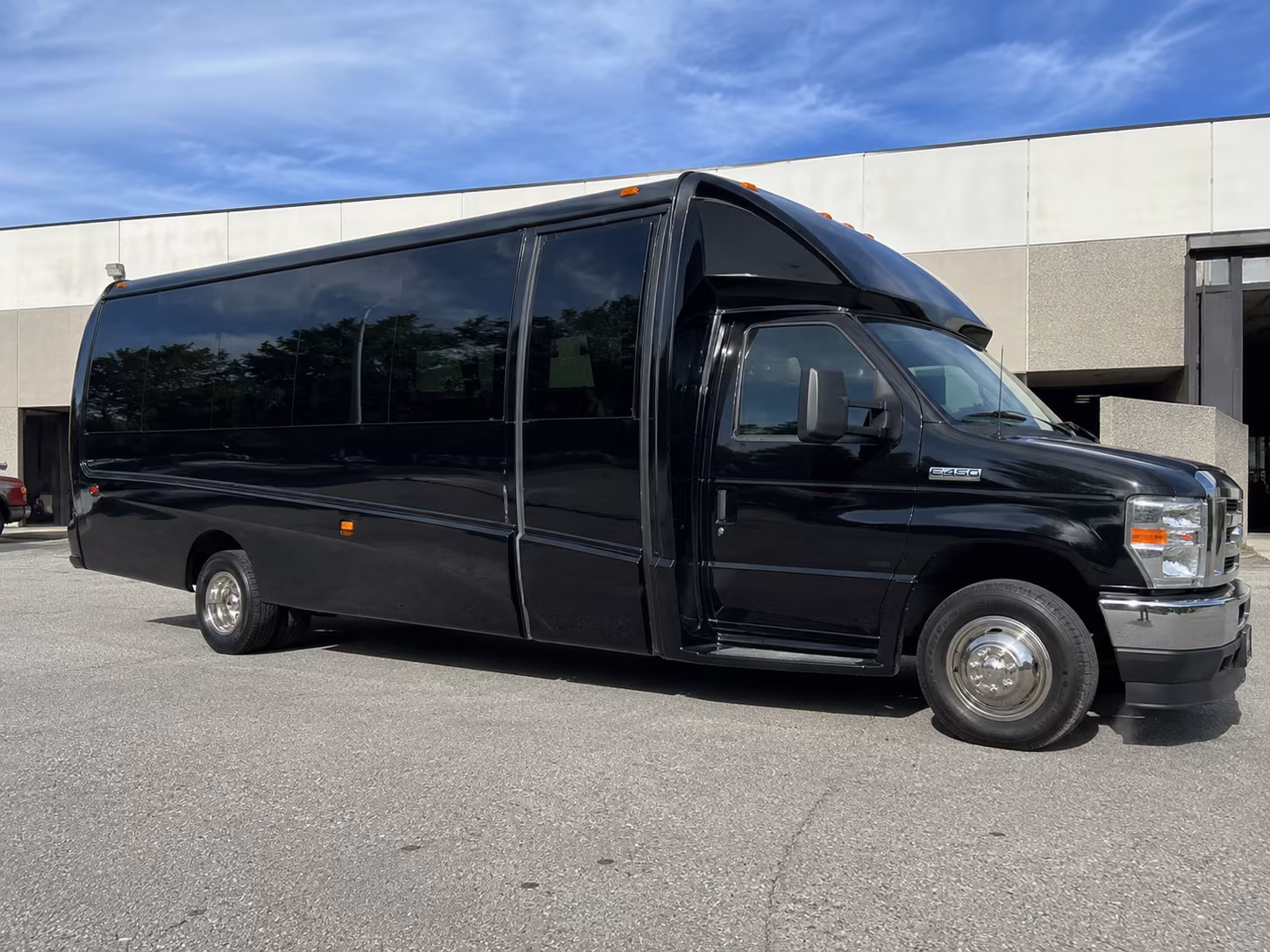 Tucson School Event Transportation party bus exterior