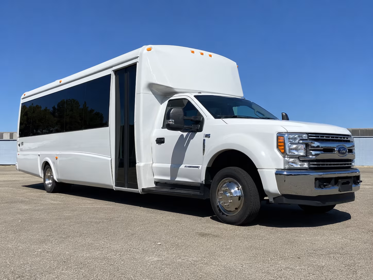 Tucson School Event Transportation party bus exterior