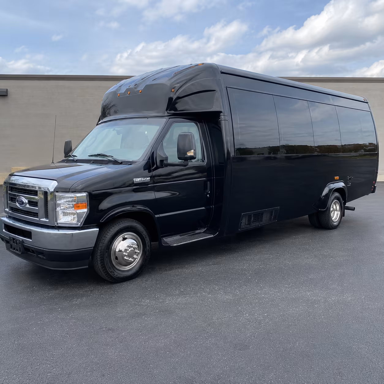 Tucson Sporting Event Transportation party bus exterior