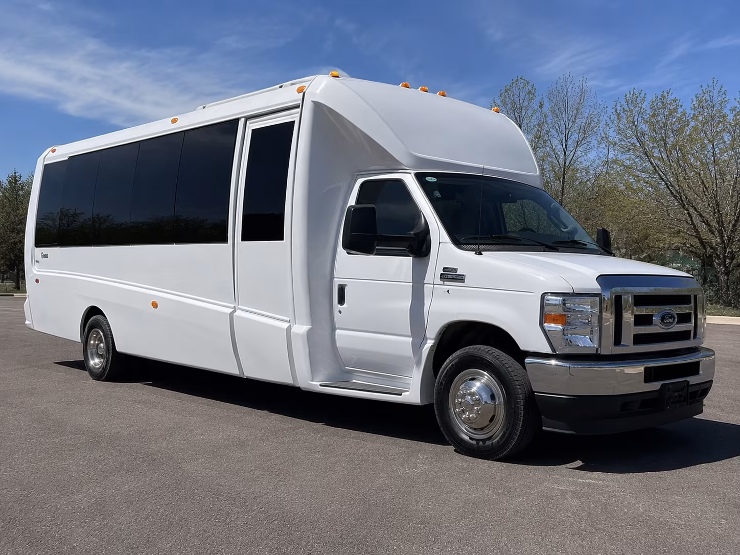 Tucson Sporting Event Transportation party bus exterior