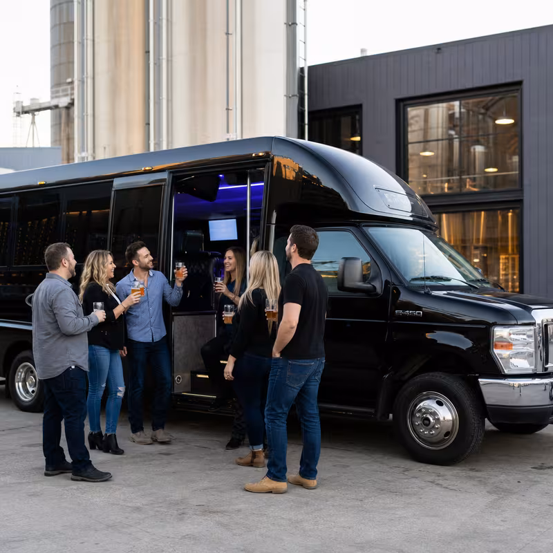 Tucson Winery & Brewery Tour Transportation fleet vehicle